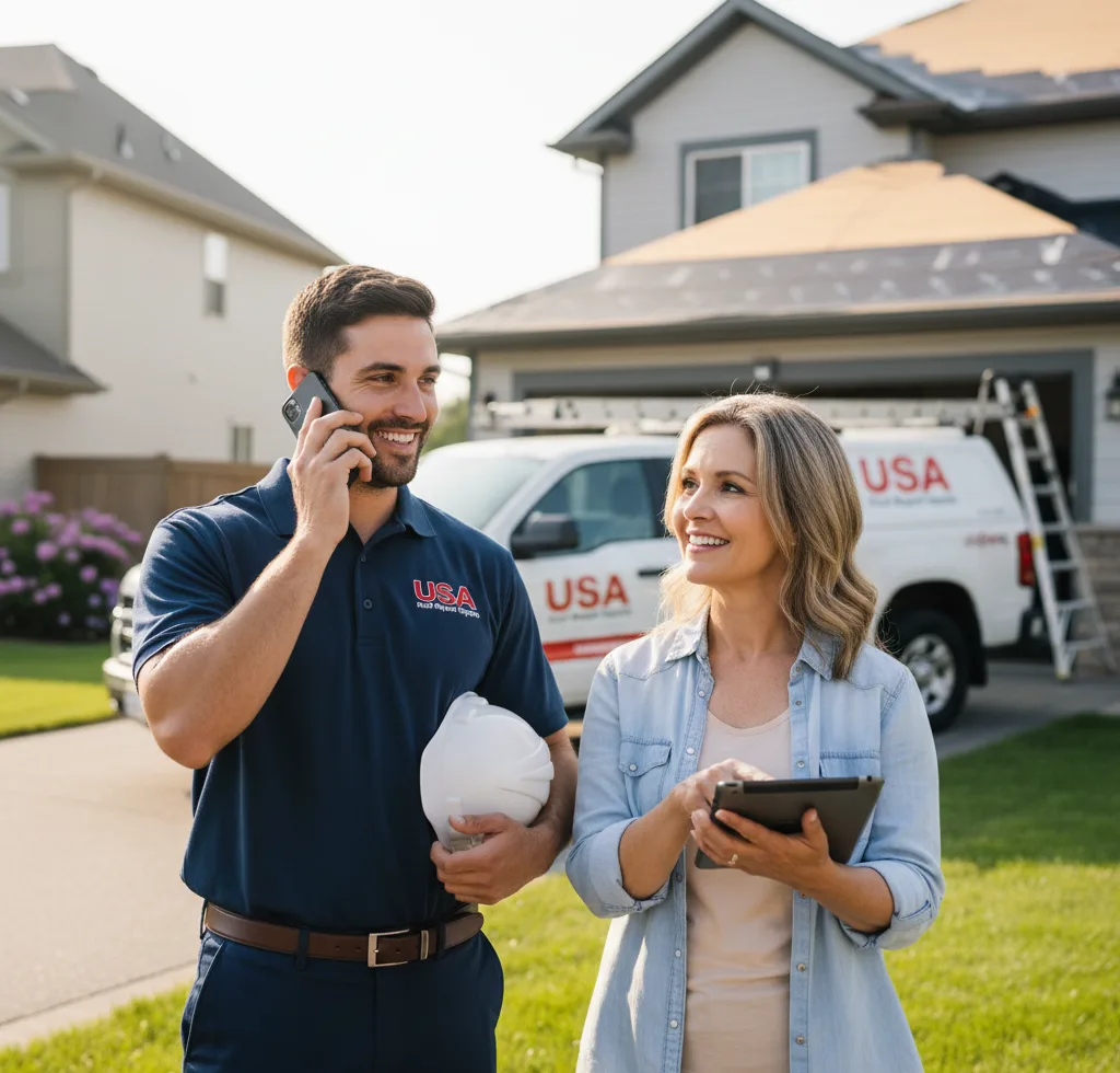 USA Roof Repair Experts customer support in West Allis